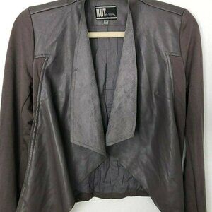 KUT FROM THE KLOTH Cropped Moto Jacket - Whimsigrunge